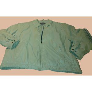 Croft and Barrow 2X Men Coat Jacket Tan Ultimate Stain Defense Fleece Lined